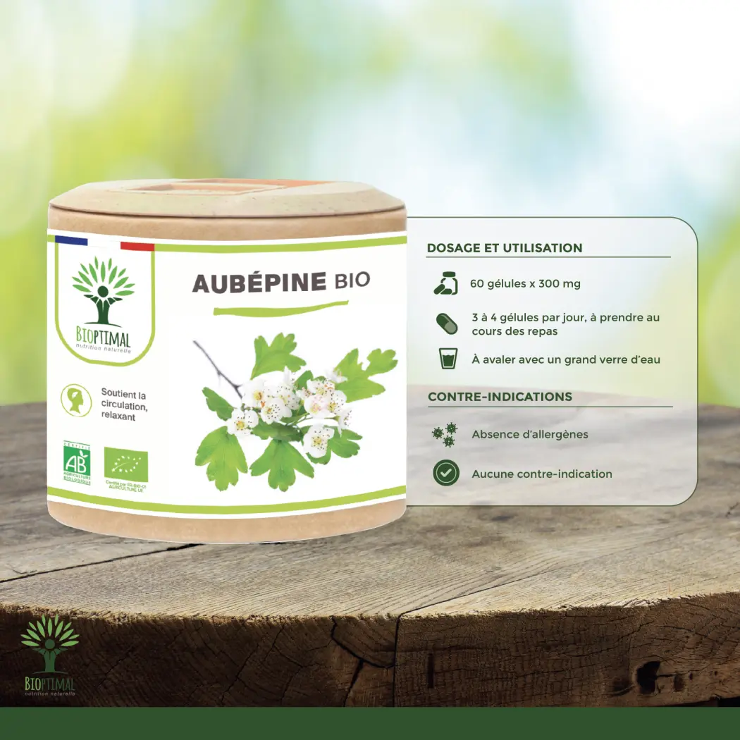 Aubépine bio — BIOPTIMAL