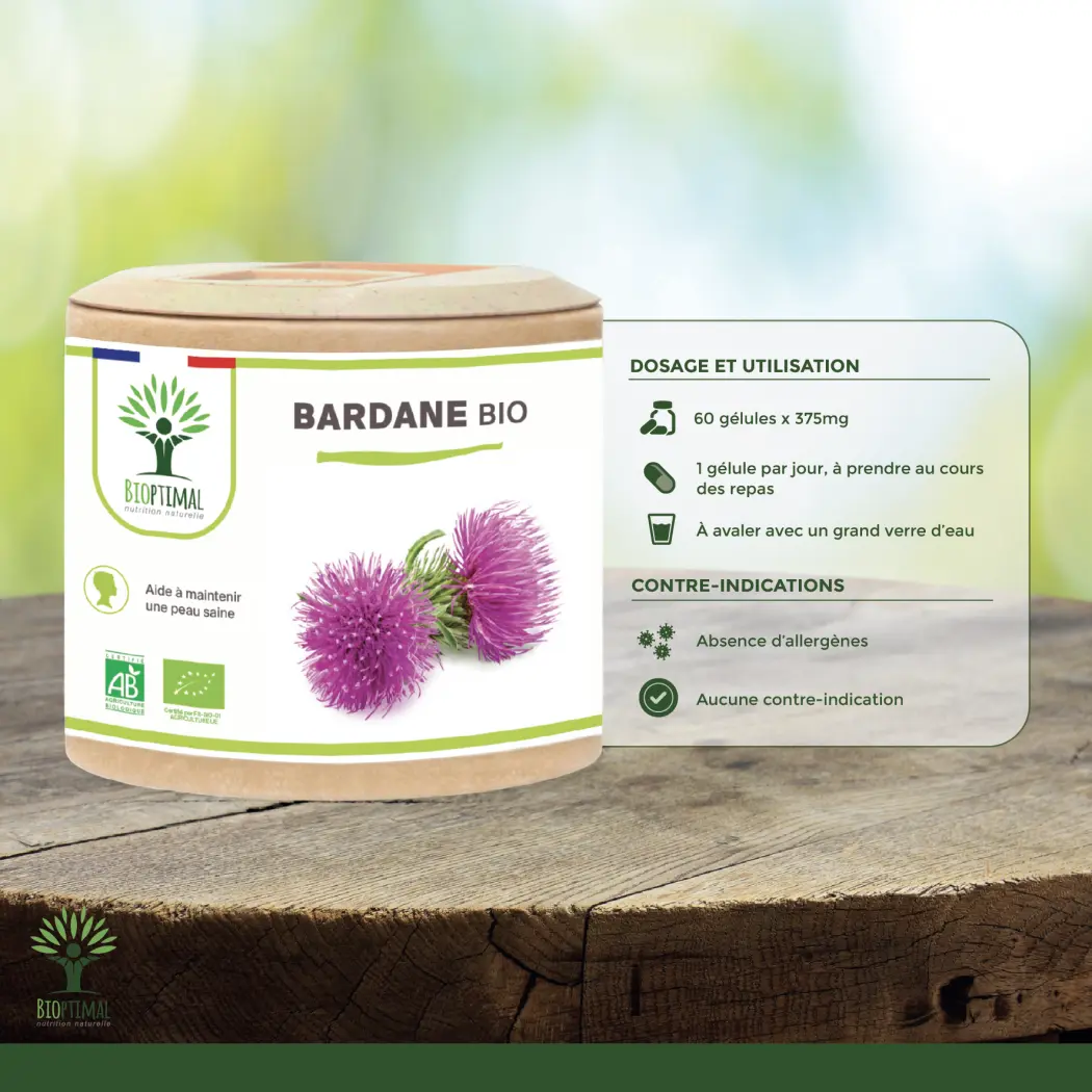 Bardane bio - 2 x 60 — BIOPTIMAL