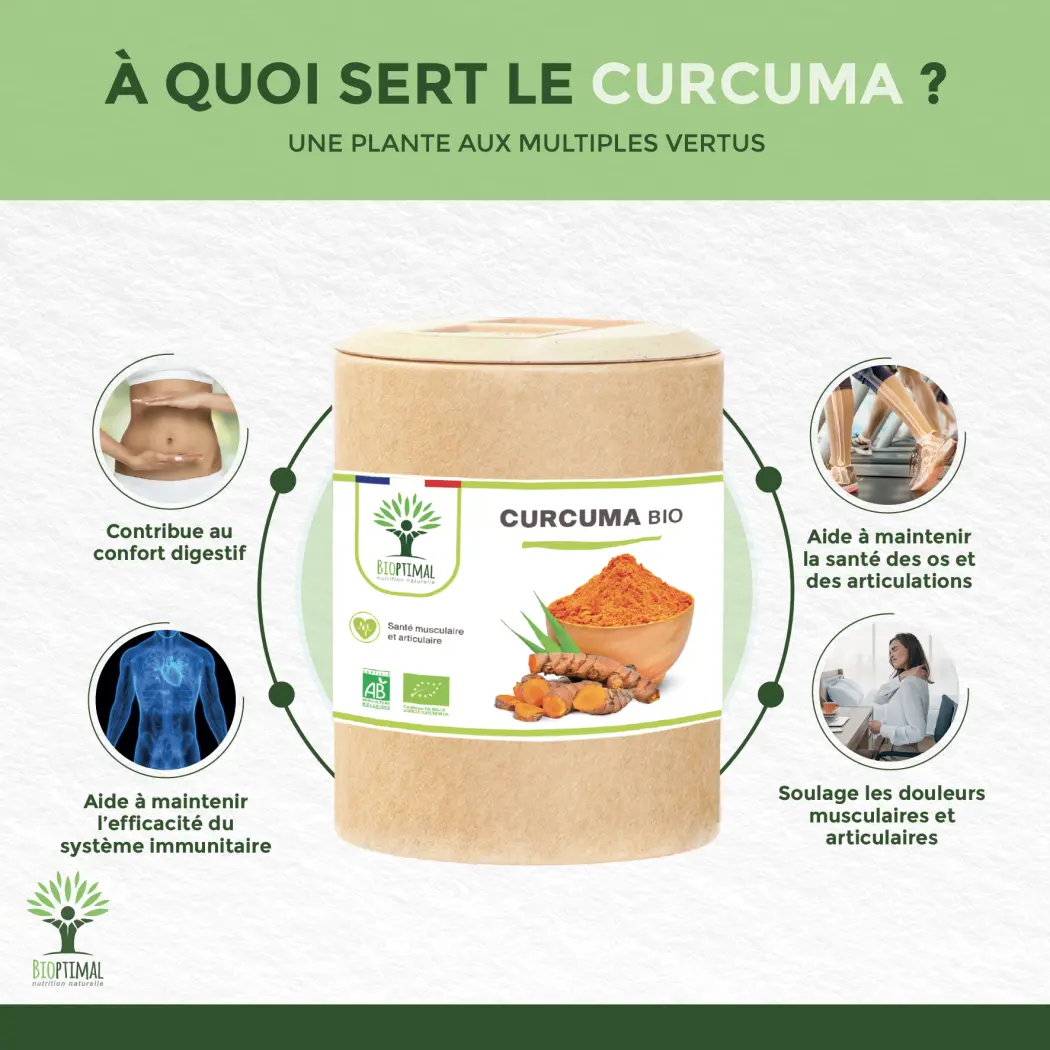 Curcuma bio - 200 — BIOPTIMAL