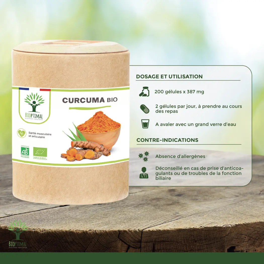 Curcuma bio - 200 — BIOPTIMAL