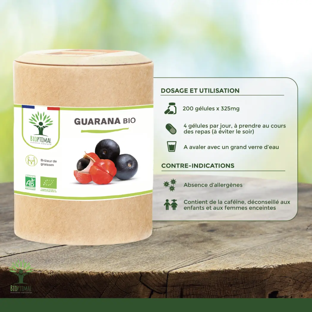 Guarana bio - 200 — BIOPTIMAL