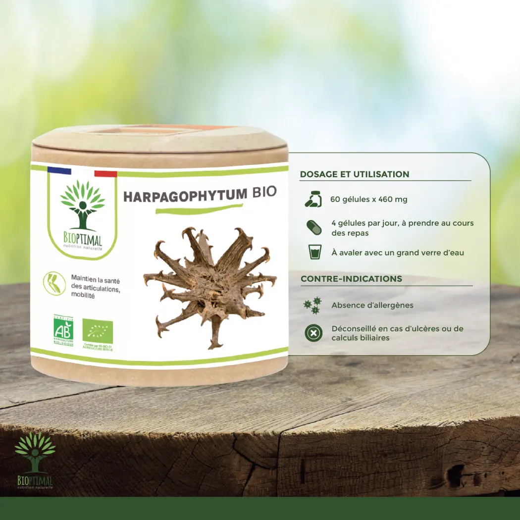 Harpagophytum Bio - 2 x 60 — BIOPTIMAL