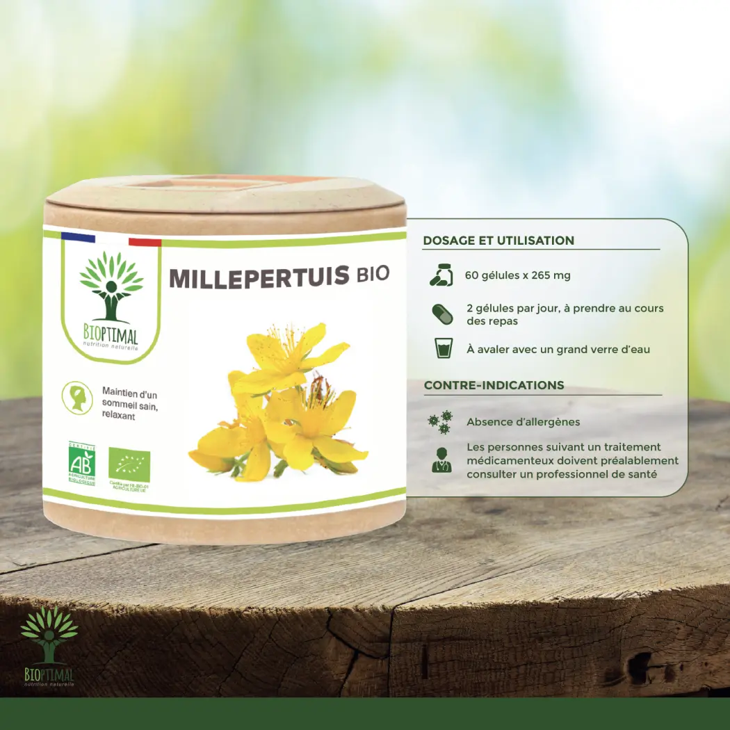 Johanniskraut Bio - 2 x 60 — BIOPTIMAL