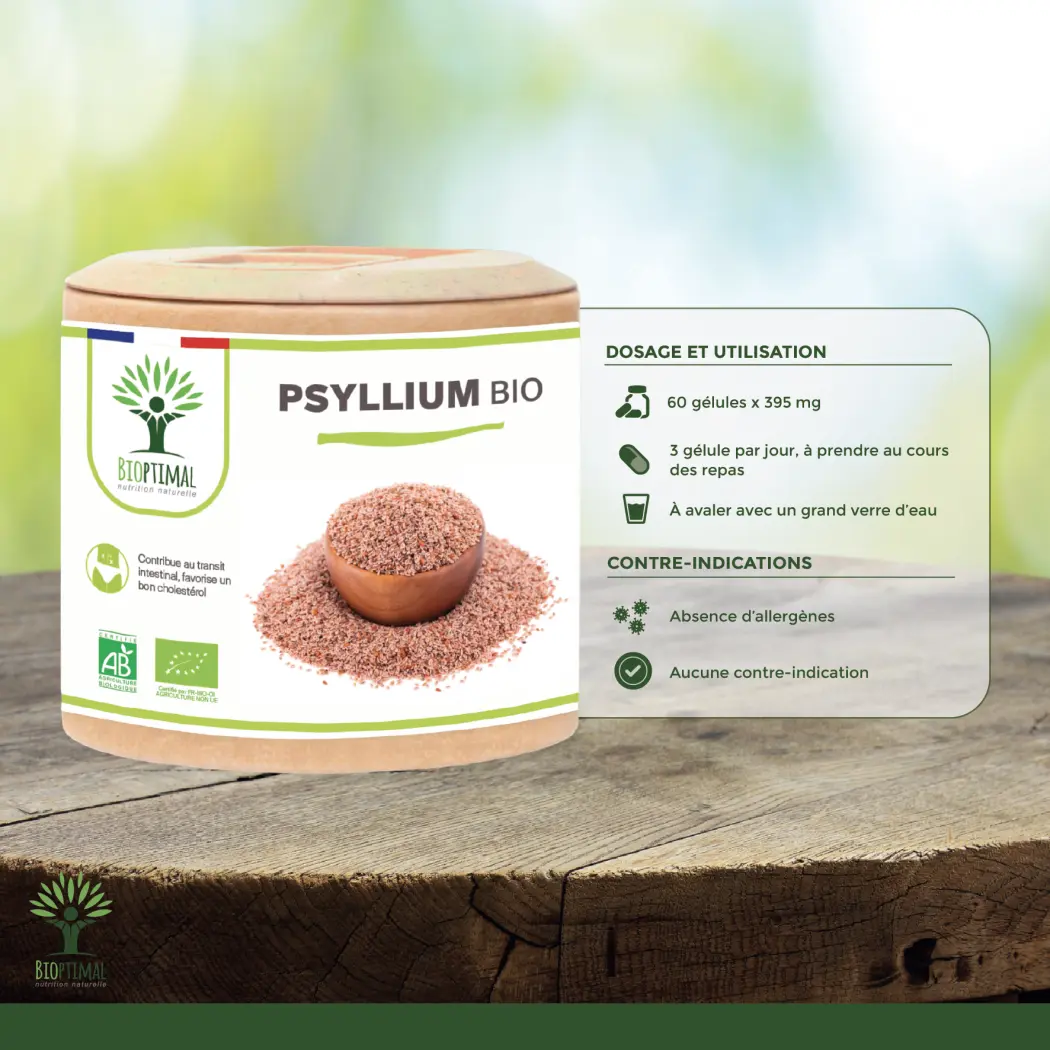 Psyllium Blond Bio — BIOPTIMAL