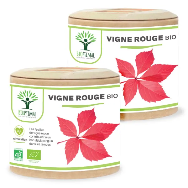 Vigne rouge Bio - 120unités