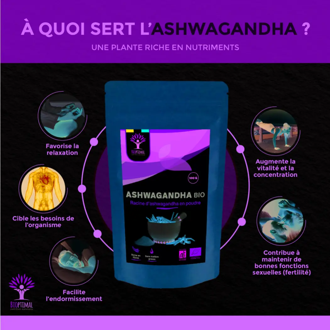 Ashwagandha bio - 100 g — BIOPTIMAL