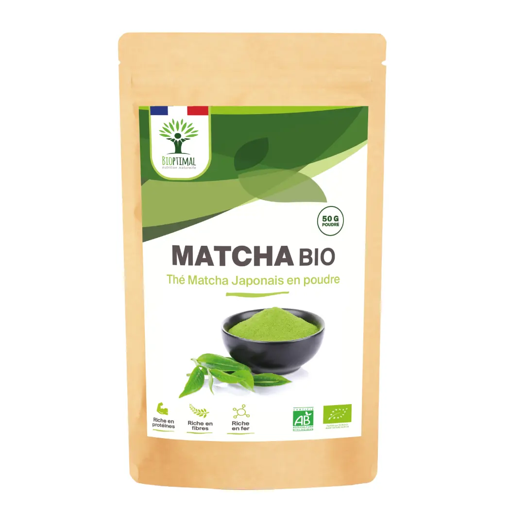 Thé Matcha bio japonais - 50 g — BIOPTIMAL