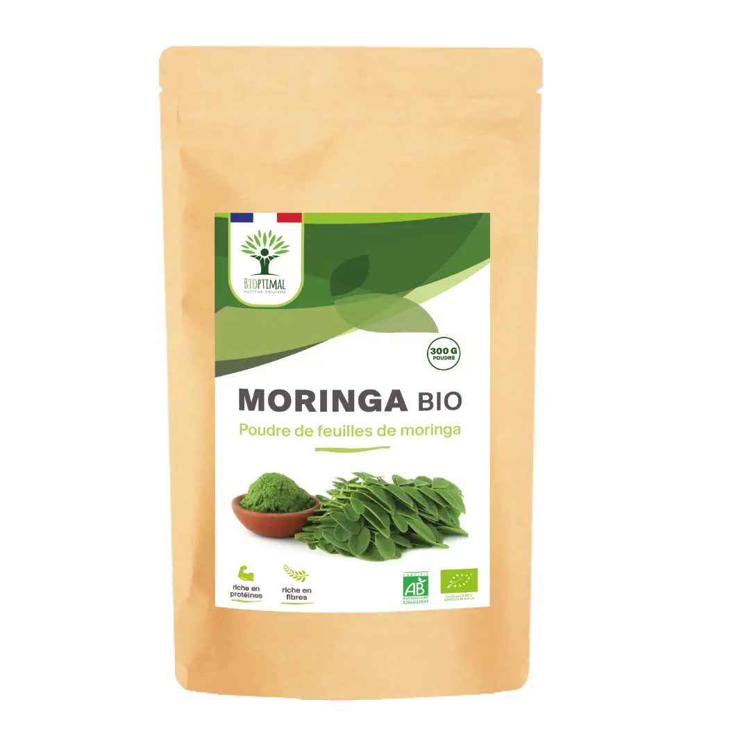 Moringa Bio - 300 g — BIOPTIMAL