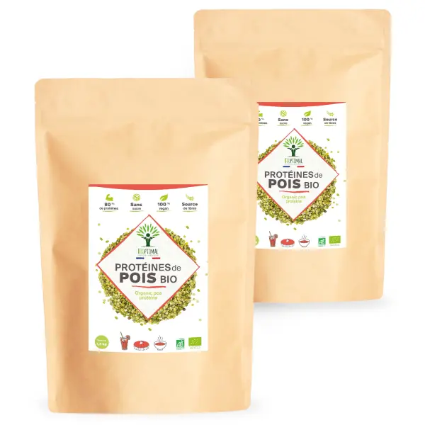 Protéine de pois bio - 3000 g - 3000g