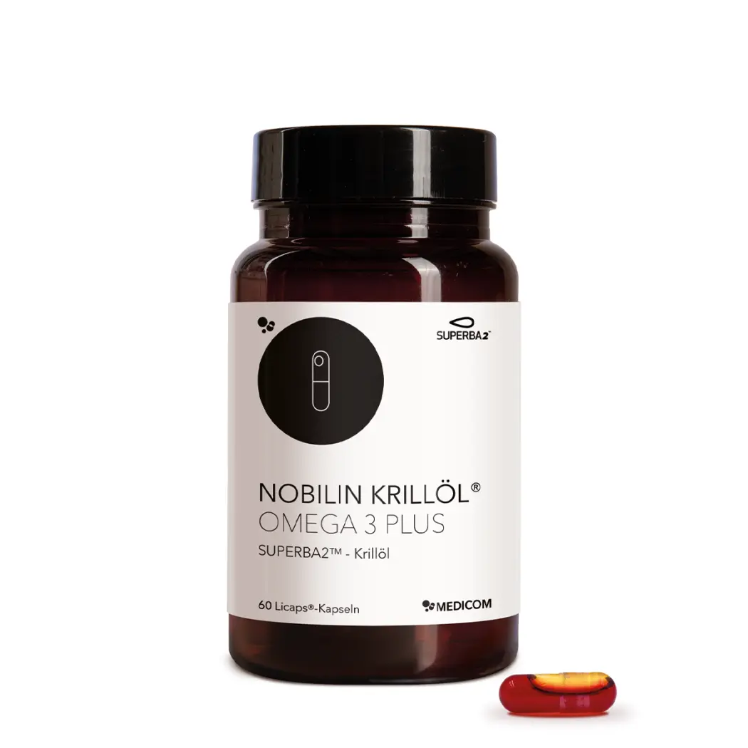 Nobilin Huile de Krill + Omega 3 Plus en Gélules — Medicom