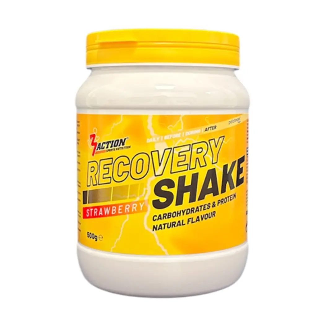 Recovery Shake Erdbeere — 3 Action Sports Nutrition