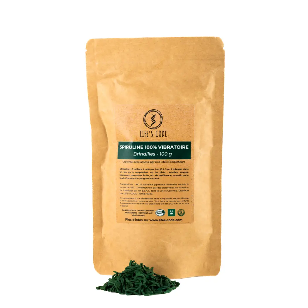 Spiruline Vibratoire® en brindilles 300G (3 MOIS) — LIFE'S CODE