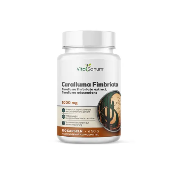 Caralluma Extrakt 1000 mg 100 Kapseln