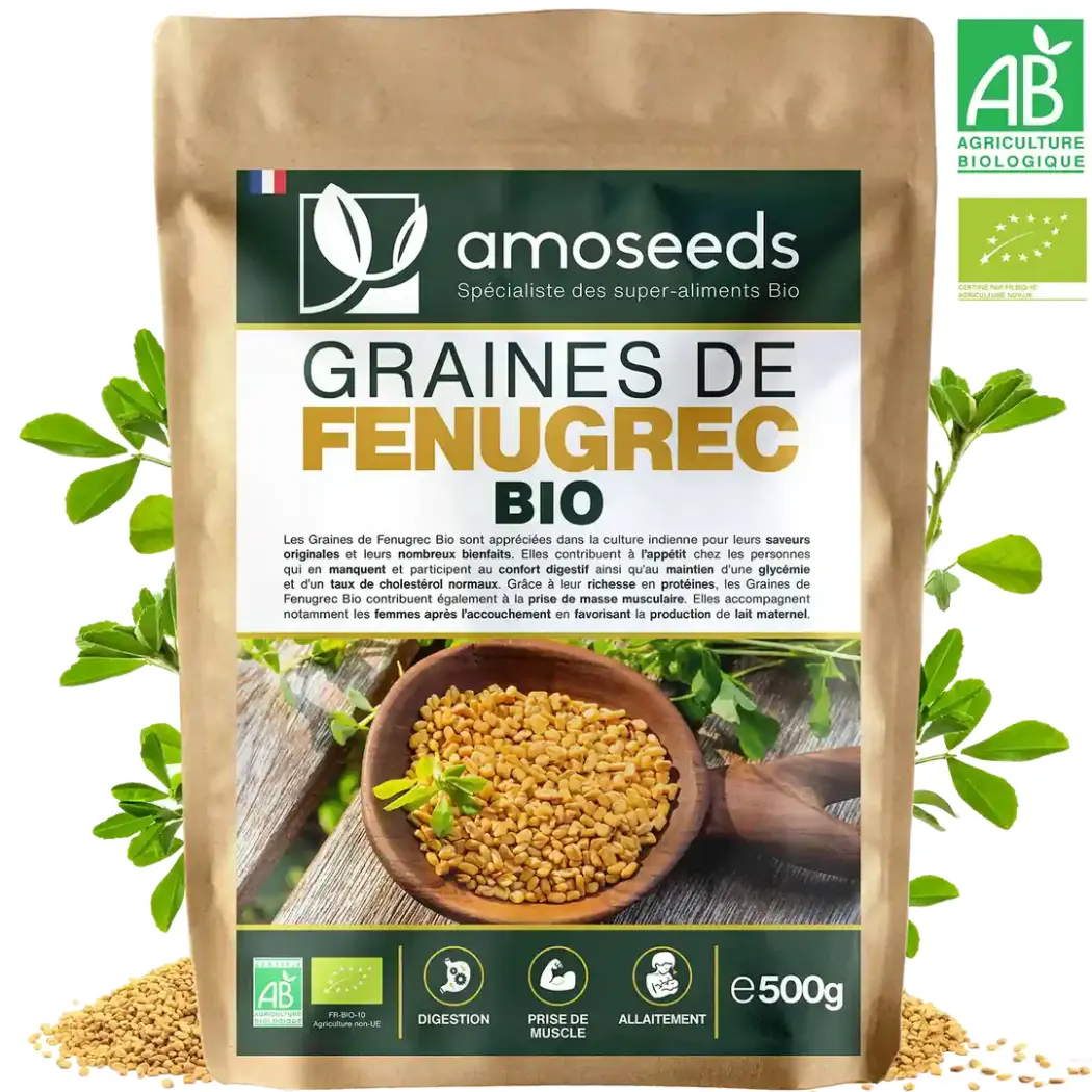 Graines de fenugrec bio — Amoseeds
