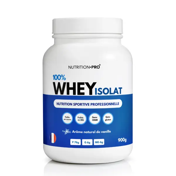 Whey Isolat Vanille – 900 g - 900g