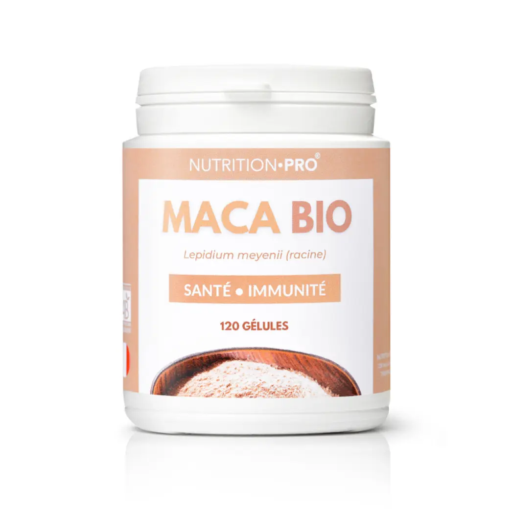 Cápsulas ecológicas de maca — Nutrition Pro