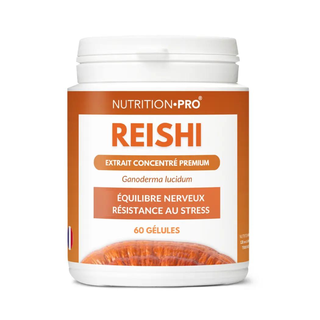 Reishi (Ganoderma lucidum) 1800 mg - 60 gélules — Nutrition Pro