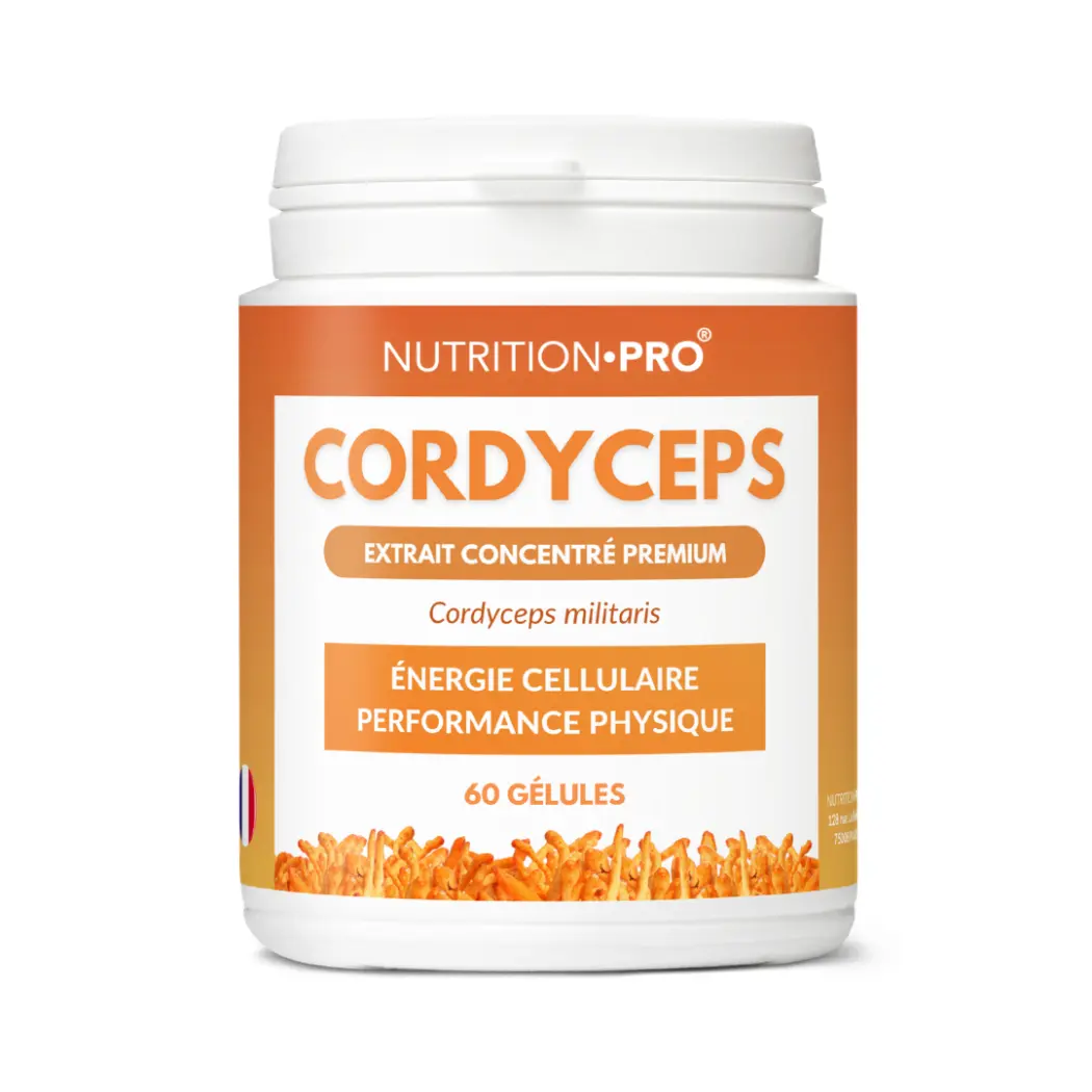 Cordyceps militaris 1800 mg - 60 gélules — Nutrition Pro