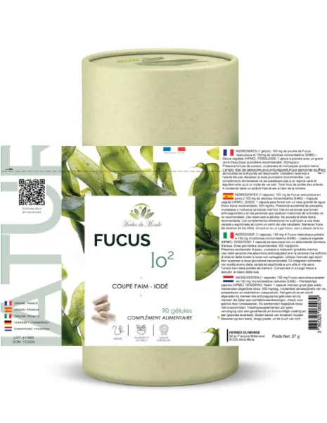 Fucus IO2 – 90 Gélules Végétales 