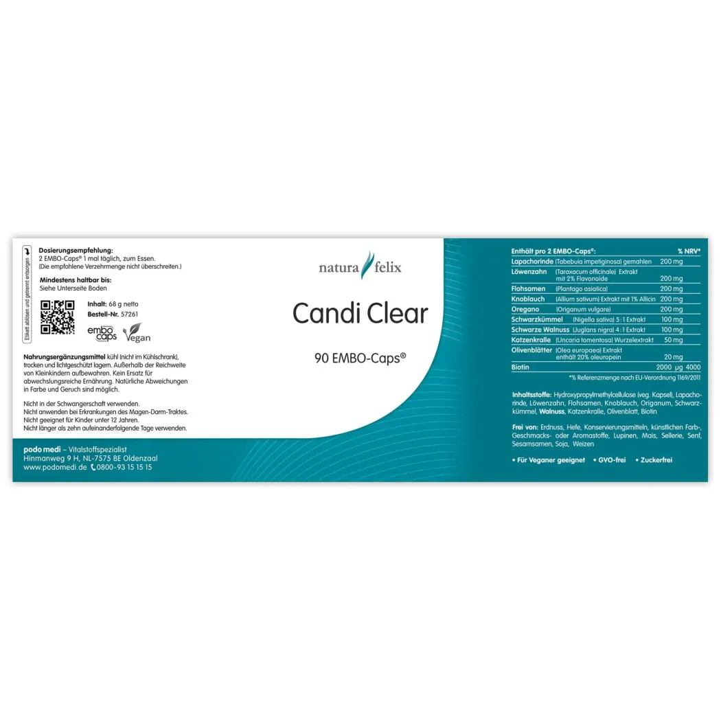 natura felix Candi Clear — woscha
