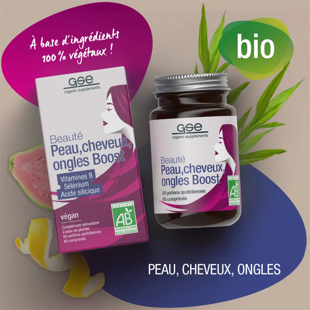 GSE Beauté peau, cheveux, ongles Boost (bio) — Green Future E-Commerce GmbH
