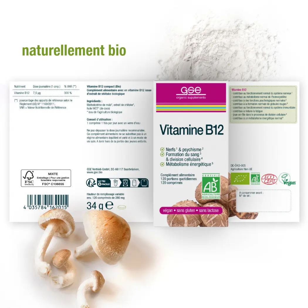 GSE Vitamine B12 Compact (bio) — Green Future E-Commerce GmbH