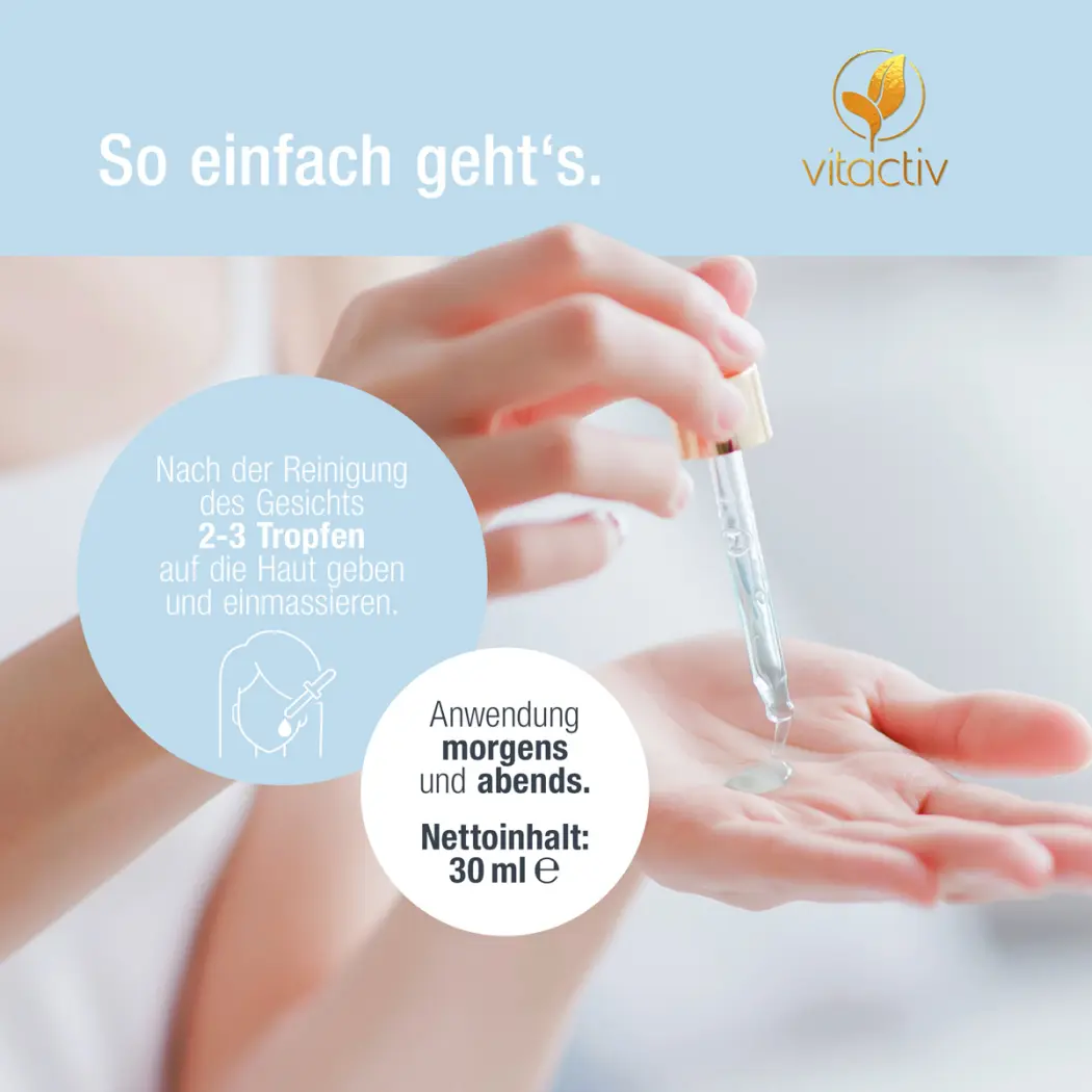 Vitactiv BEAUTY HYALURON SERUM – 30 ml — Green Future E-Commerce GmbH