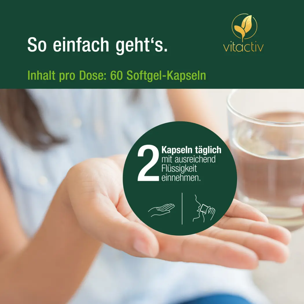 Vitactiv OMEGA 3 ALGENÖL — Green Future E-Commerce GmbH