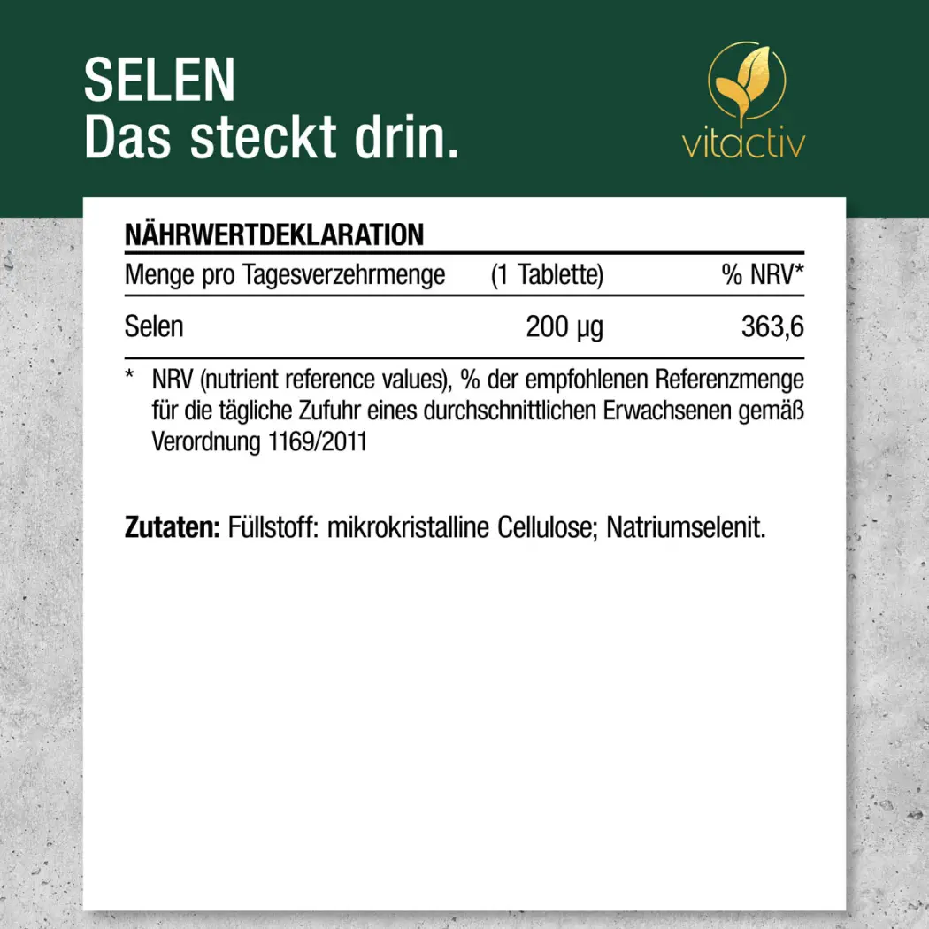 Vitactiv SELEN — Green Future E-Commerce GmbH