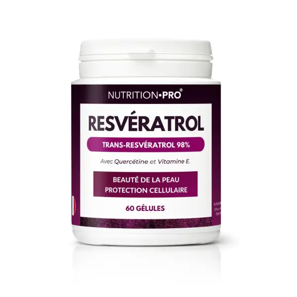 Trans-resvératrol 250 mg - 60 gélules