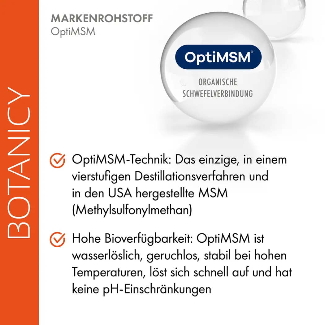 Botanicy ZÜNDEX forte Complex - MSM-Kapseln mit OptiMSM — Green Future E-Commerce GmbH