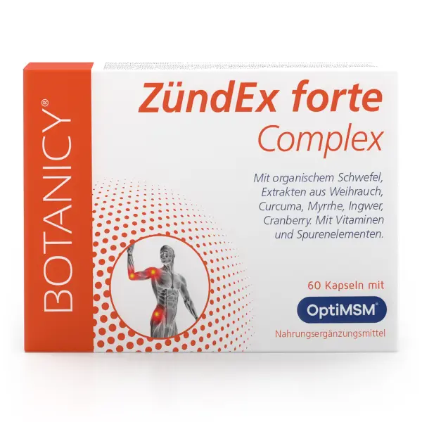 Botanicy ZÜNDEX forte Complex - capsule di MSM con OptiMSM