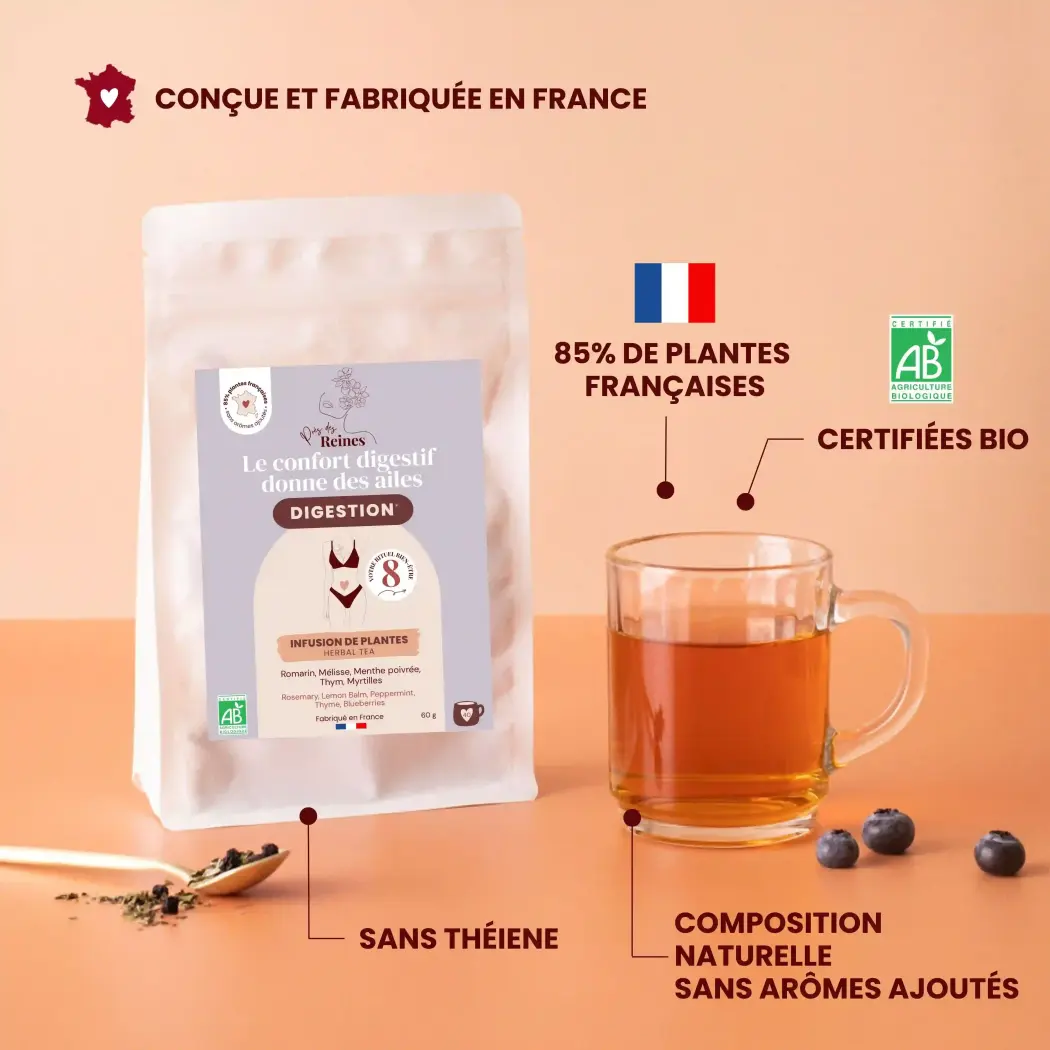 Rituel n°8 - Tisane Bio Digestion — Près des Reines