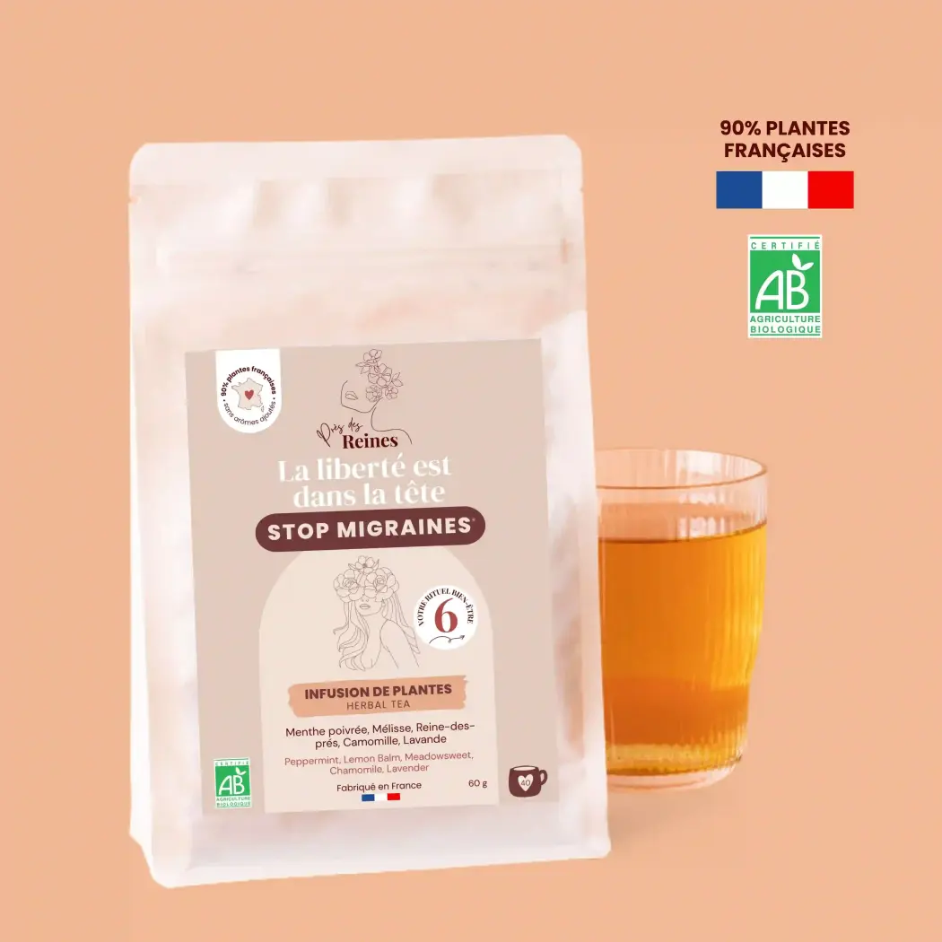 Rituel n°6 - Tisane Bio Migraines — Près des Reines