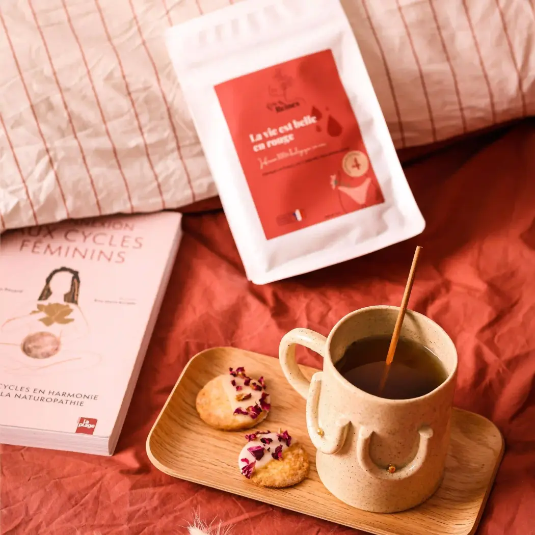 Rituel n°4 - Tisane Bio Confort Cycle & Règles Douloureuses — Près des Reines