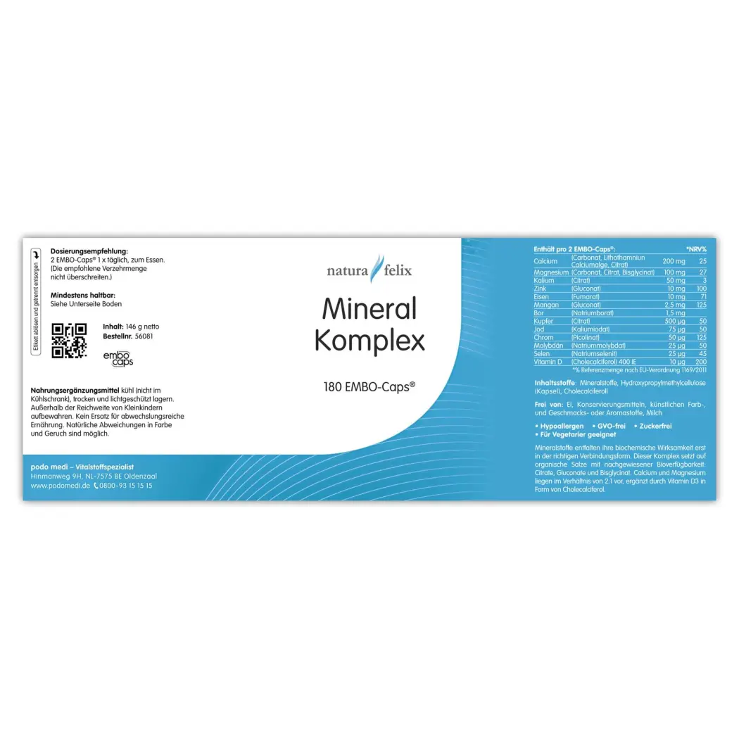 natura felix Mineral Komplex — woscha