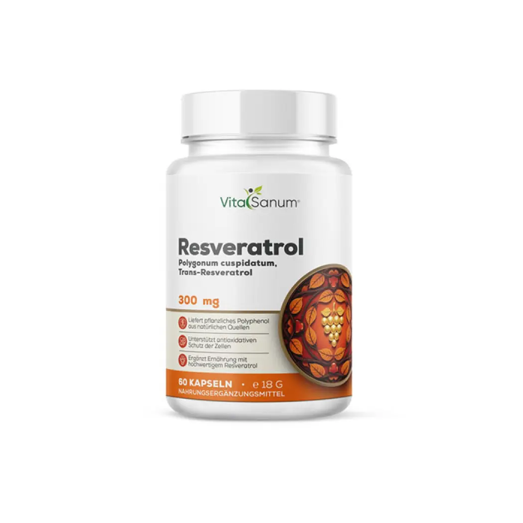 VitaSanum Resveratrol Japanischer Knöterich 300 mg 60 Kapseln — VitaSanum