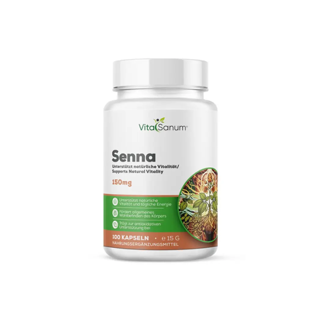 Séné 150 mg – 100 gélules — VitaSanum