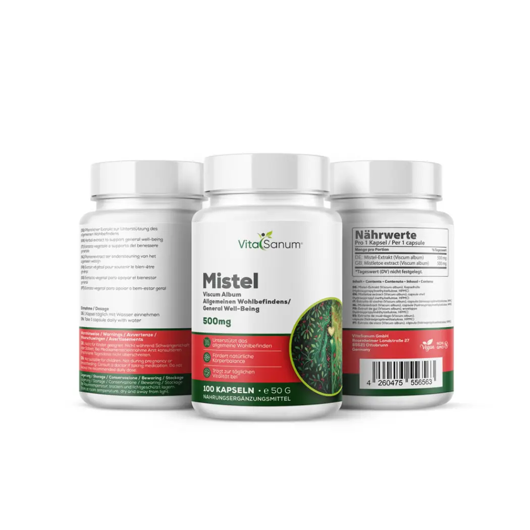 VitaSanum Gui blanc 500 mg – 100 gélules — VitaSanum