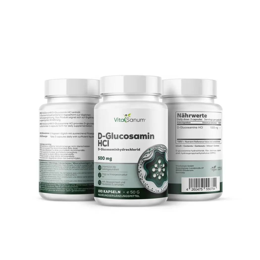 VitaSanum Glucosamine 1000 mg – 100 gélules — VitaSanum