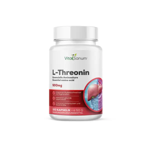 L-thréonine 2000 mg – 100 gélules