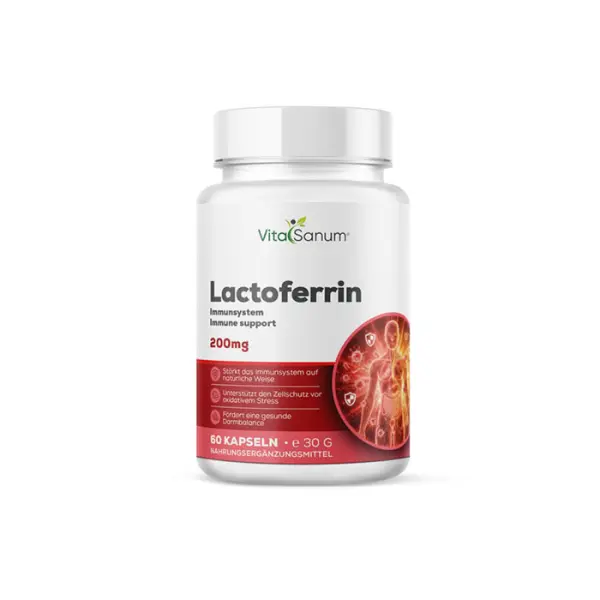 Lactoferrin 200 mg 60 Kapseln