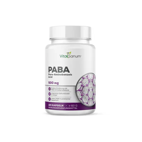PABA (Para-Aminobenzoesäure) 500 mg