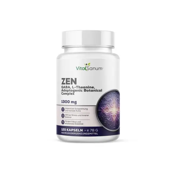 Zen GABA et L-théanine – 120 gélules