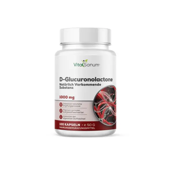 D-glucuronolactone 1000 mg – 100 gélules
