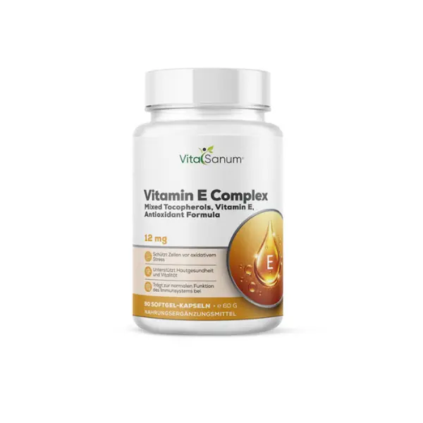 Vitamin E 12 mg – 90 Softgel-Kapseln