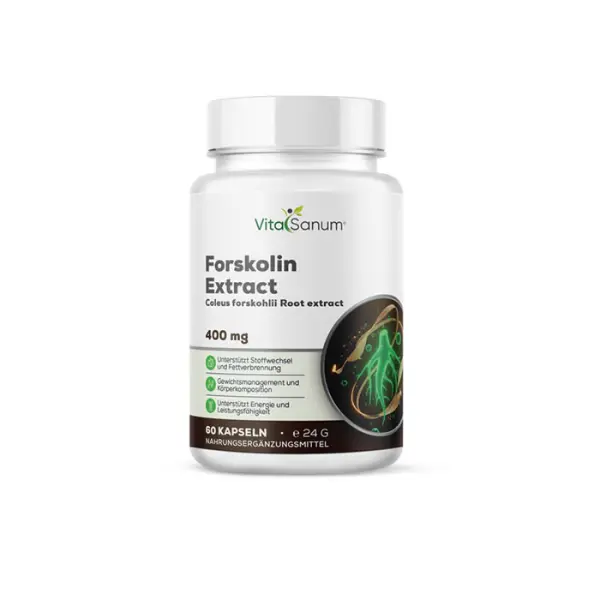 Coleus Extrakt 400 mg – 60 Kapseln