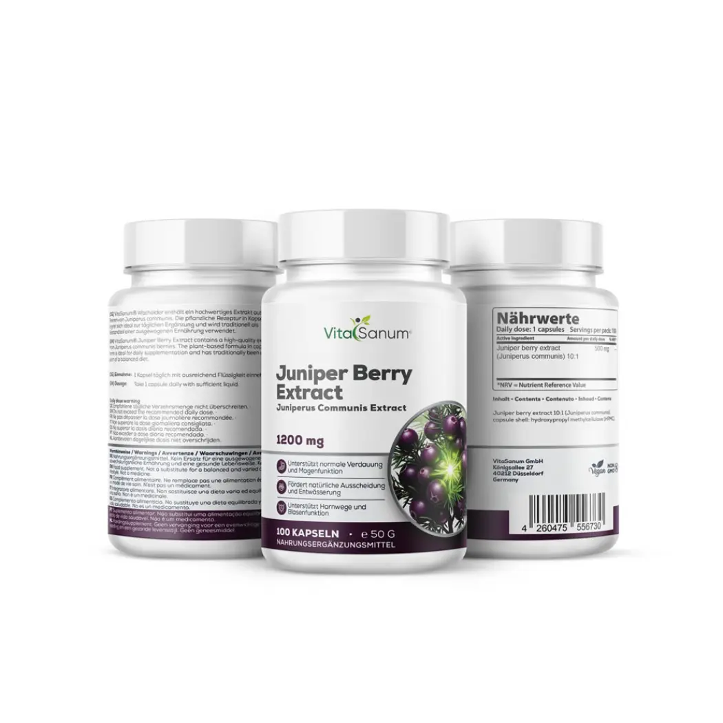 VitaSanum Genévrier 500 mg – 100 gélules — VitaSanum