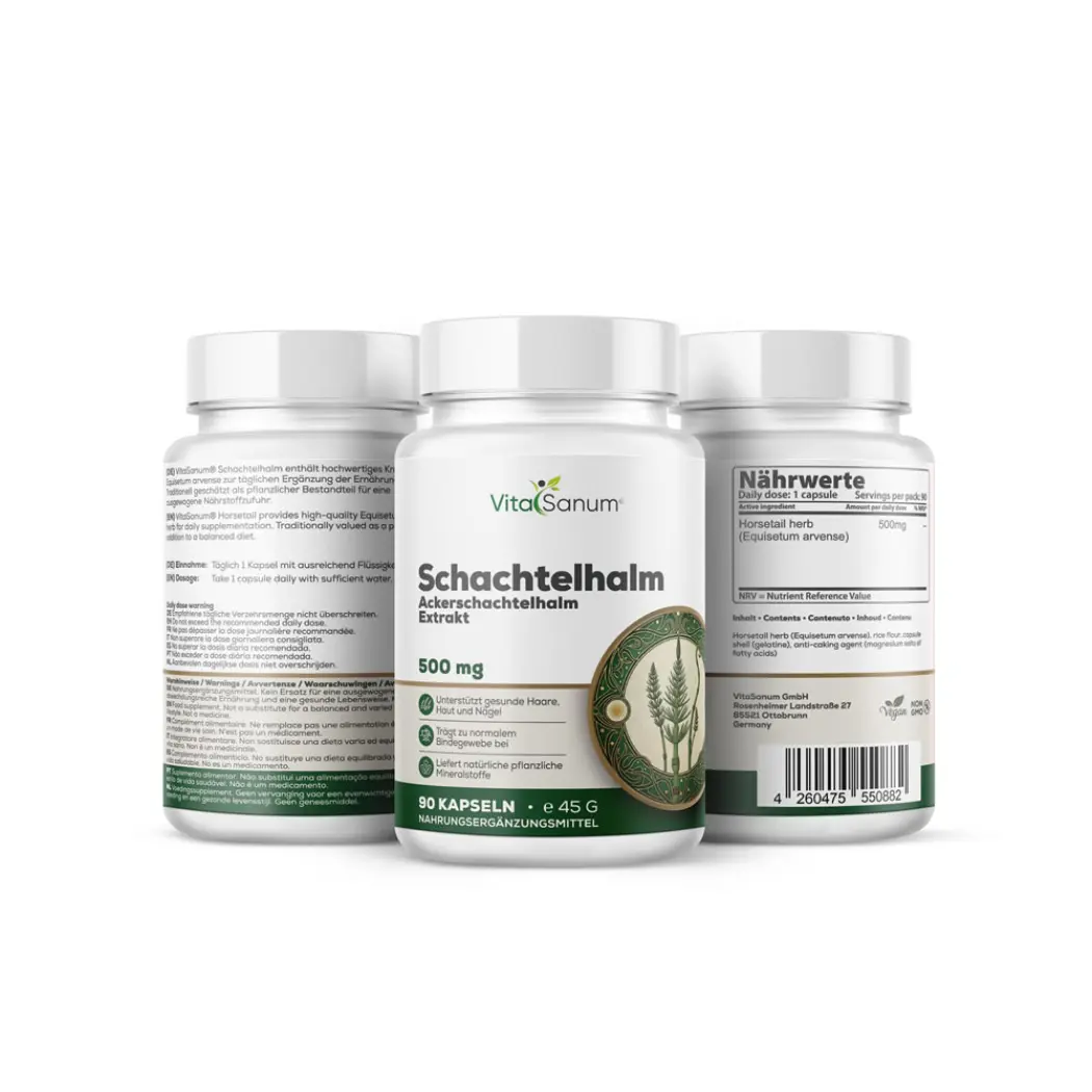 VitaSanum Prêle des champs 500 mg – 90 gélules — VitaSanum
