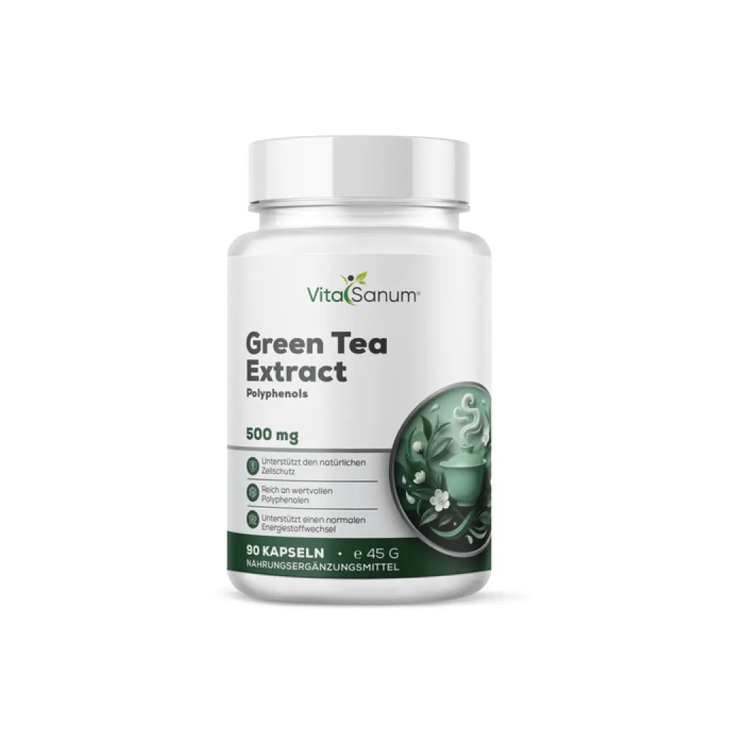 VitaSanum Grüner Tee Extrakt 500 mg 100 g — VitaSanum